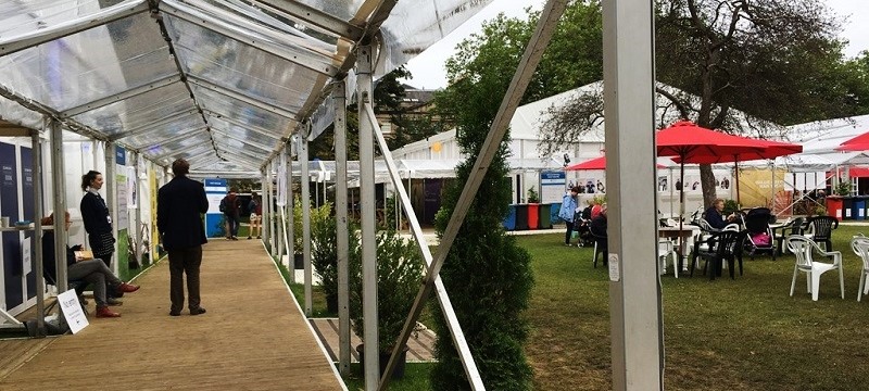 Accessible festival pathway